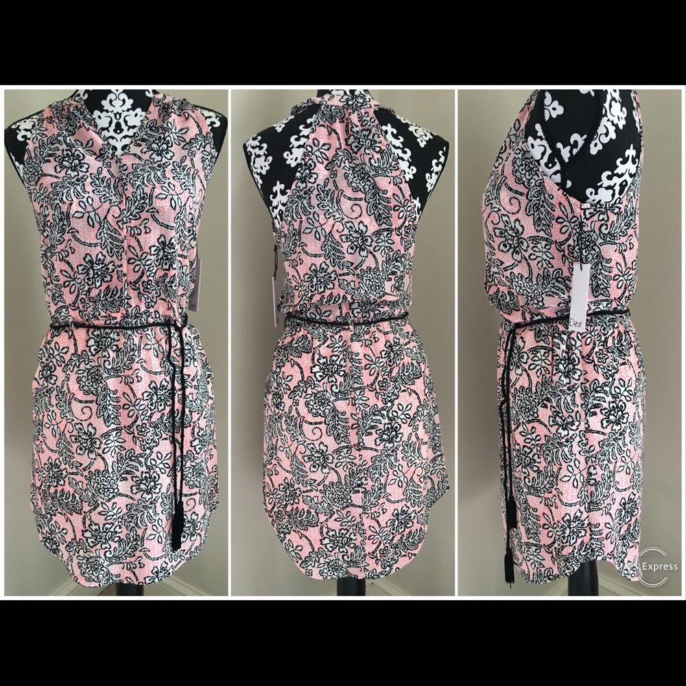 🔥BNWT🔥Dex Floral Shirttail Hem Dress Size XS